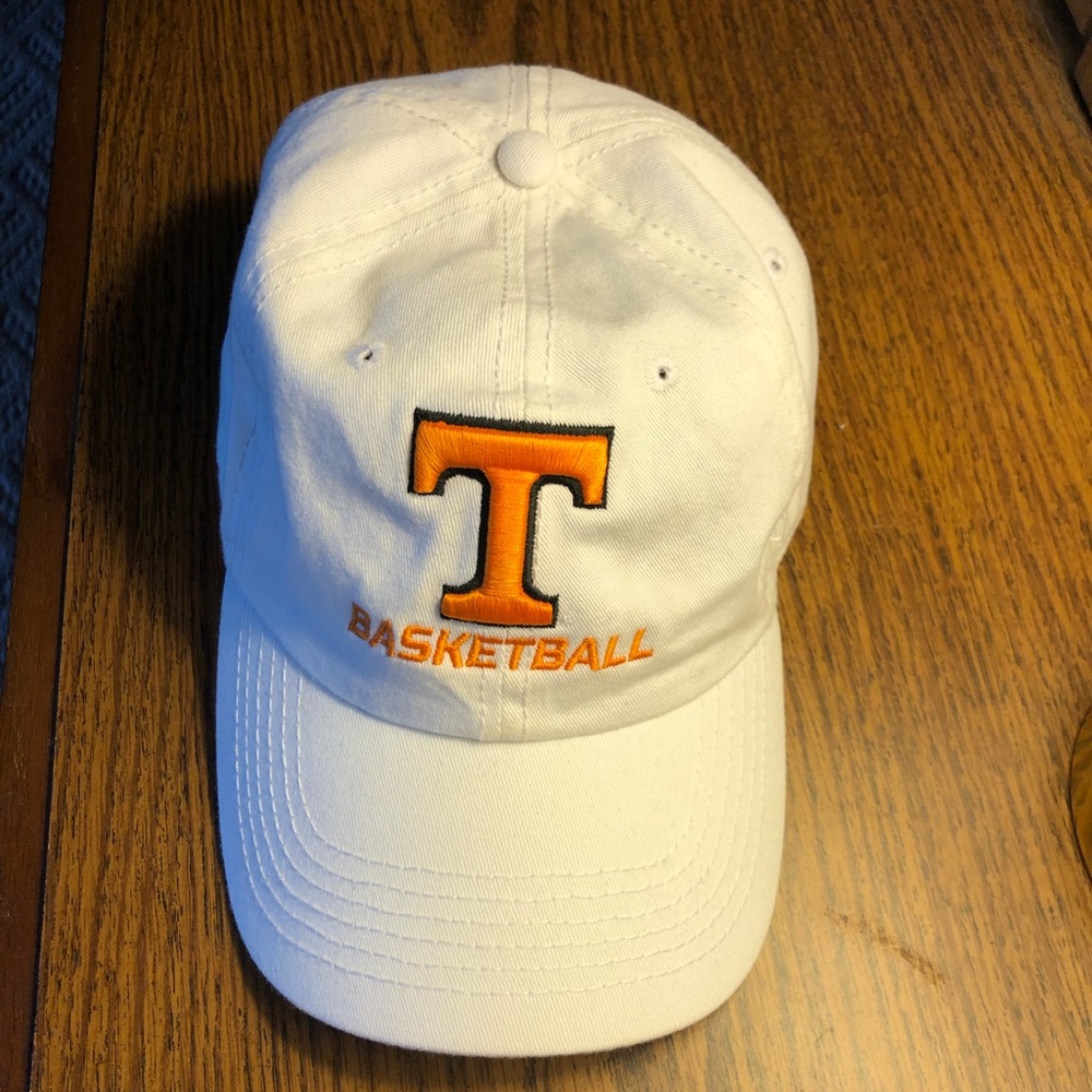 University of Tennessee white basketball cap